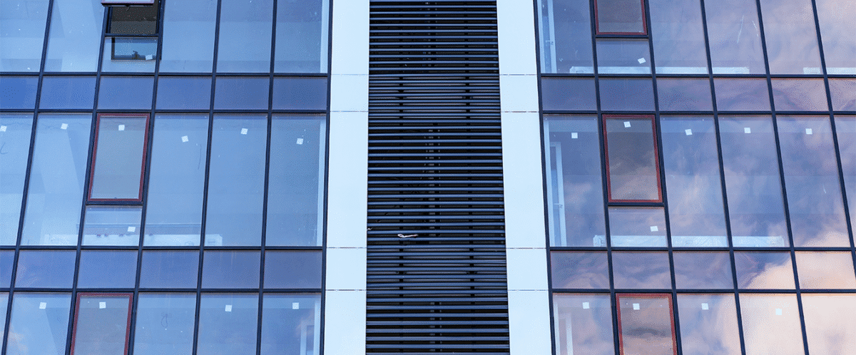 aluminium glass curtain wall system