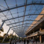 glass canopies system