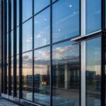 aluminium glass curtain wall system